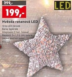 Svítící LED dekorace