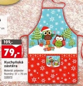 Kuchyňská zástěra