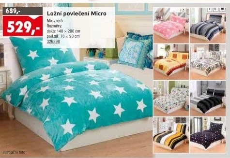 Povlečení mikrovlákno