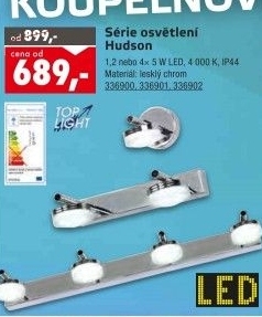 Osvětlení Hudson Top Light