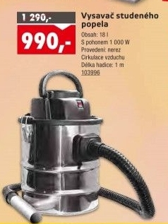 Vysavač popela