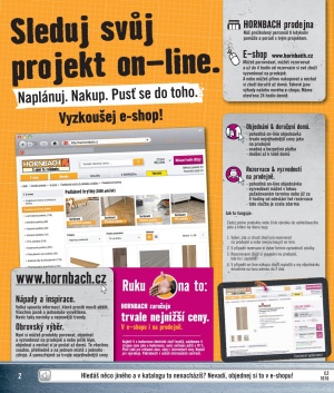 akční leták Hornbach 3.10.2016-31.1.2017