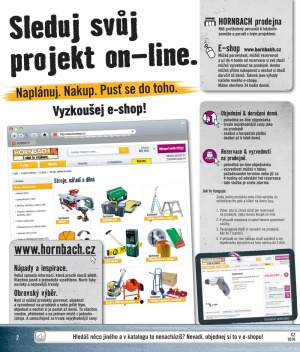 akční leták Hornbach 3.10.2016-31.1.2017