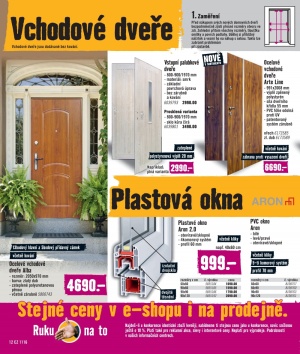 akční leták Hornbach 2.11.2016-29.11.2016