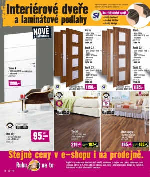 akční leták Hornbach 2.11.2016-29.11.2016