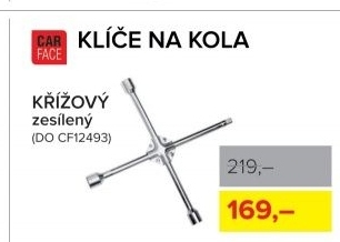 Klíč křížový CarFace, vysokozátěžový