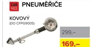 Pneuměřič celokovový CarFace