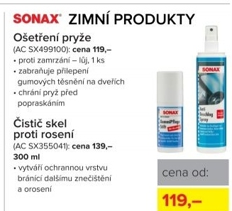 Lůj na ošetření pryže Sonax