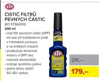 Čistič filtrů pevných částic STP, 200 ml