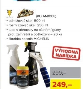 Zimní balíček Coyote+ArmorAll, 4 produkty