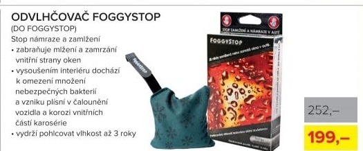 Odvlhčovač FOGGYSTOP