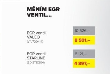 ERG ventil Valeo