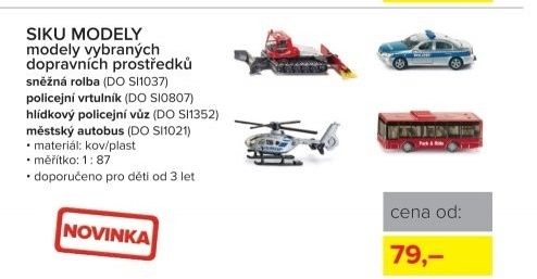 SIKU modely