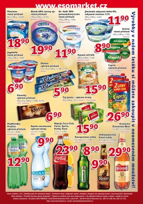 akční leták ESO MARKET 9.11.2016-20.11.2016