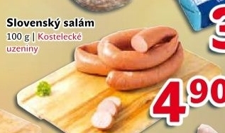 Salám slovenský točený Kostelecké uzeniny