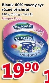 Sýr tavený Blaník