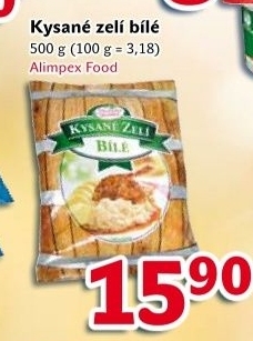 Zelí bílé kysané Vodňanské