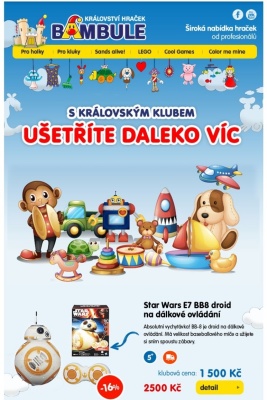 akční leták Bambule 6.11.2016-31.12.2016