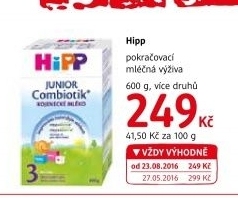 Výživa mléčná HiPP