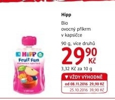 Ovocná kapsička bio HiPP