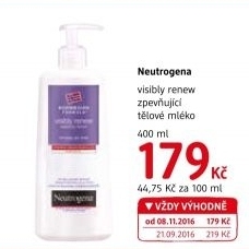 Tělové mléko Neutrogena