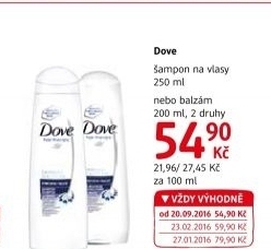 Šampon Dove