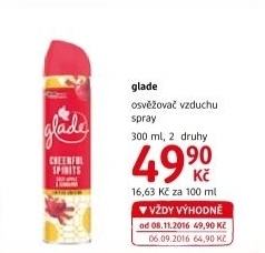 Osvěžovač vzduchu ve spreji Glade by Brise