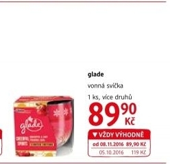 Vonná svíčka Glade by Brise