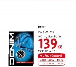 Voda po holení Denim