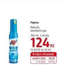 Gel lubrikační Pepino