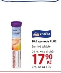 Šumivé tablety Das gesunde Plus