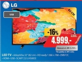 32LH500DLED LCD TVLG