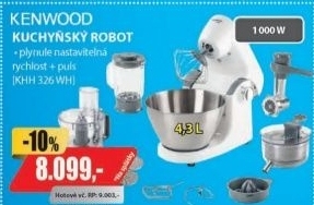 KHH 326WH KUCHYŇSKÝ ROBOTKENWOOD