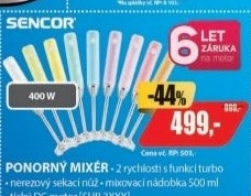 SHB 30WH mixér ponornýSENCOR