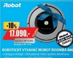ROOMBA 886 ROBOTICKÝ VYSAVAČ IROBOT