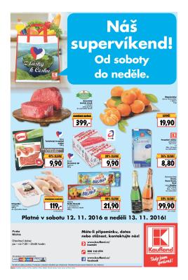akční leták Kaufland 10.11.2016-16.11.2016