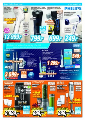 akční leták Expert elektro 10.11.2016-16.11.2016
