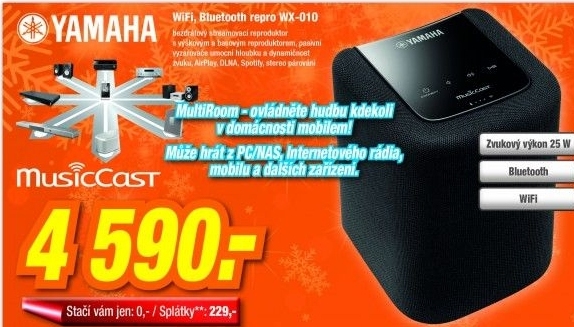 YAMAHA WX-010 BLACK