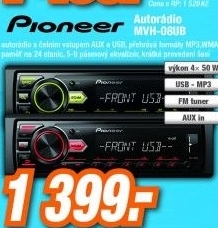 PIONEER MVH-08UB