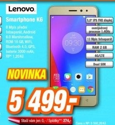 Lenovo K6 Dual SIM GOLD