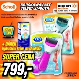 SCHOLL Velvet Pink+krém 60ml edice