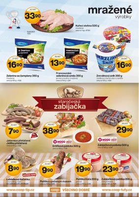 akční leták COOP 9.11.2016-22.11.2016