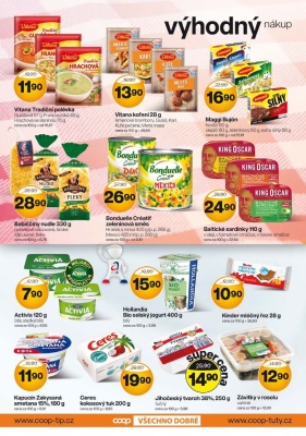 akční leták COOP 9.11.2016-22.11.2016