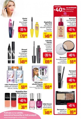 akční leták Teta drogerie 10.11.2016-19.11.2016