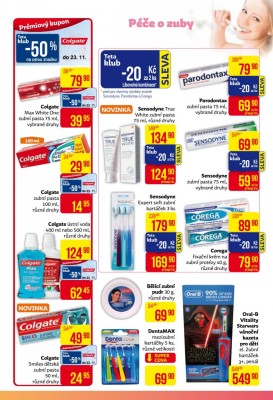 akční leták Teta drogerie 10.11.2016-19.11.2016