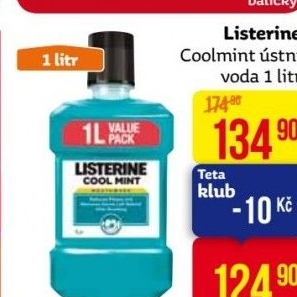 Ústní voda Listerine Cool Mint