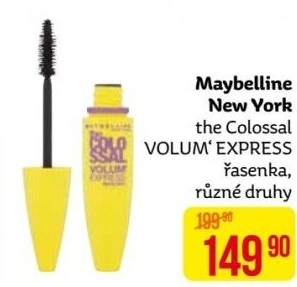 Řasenka Colossal Volum Express Maybelline