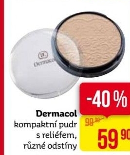 Pudr s reliéfem krajky Dermacol