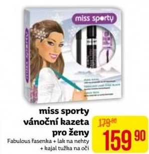 Dárková kazeta Miss Sporty