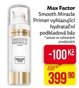Podkladová báze Smooth Miracle Primer Max Factor